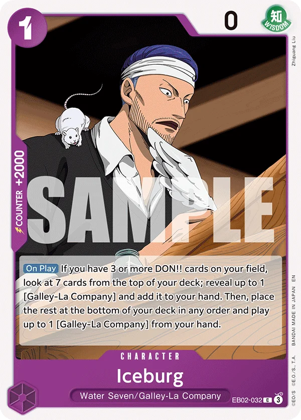 Iceburg, Extra Booster: Anime 25th Collection EB02-032