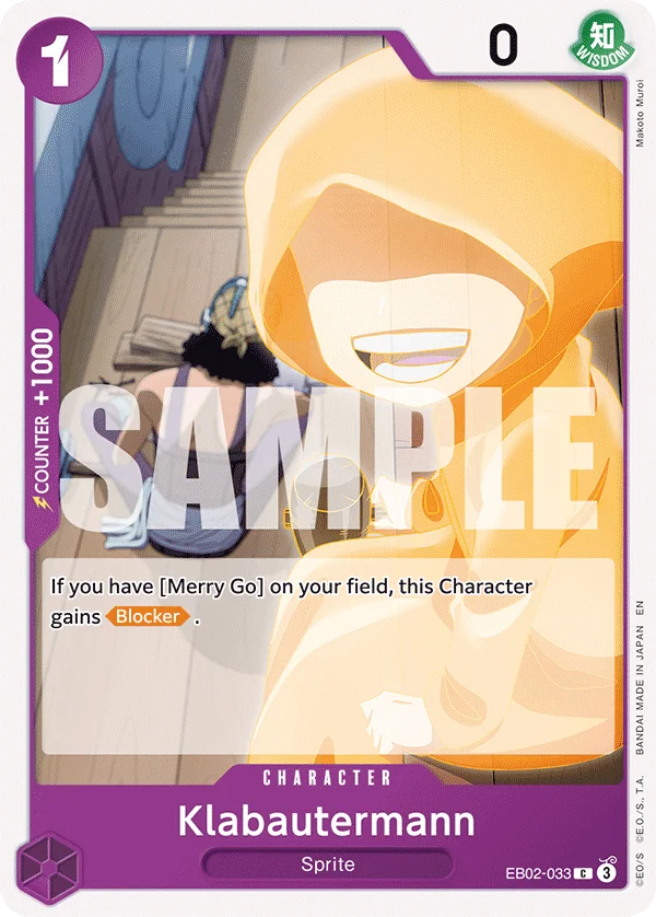 Klabautermann, Extra Booster: Anime 25th Collection EB02-033