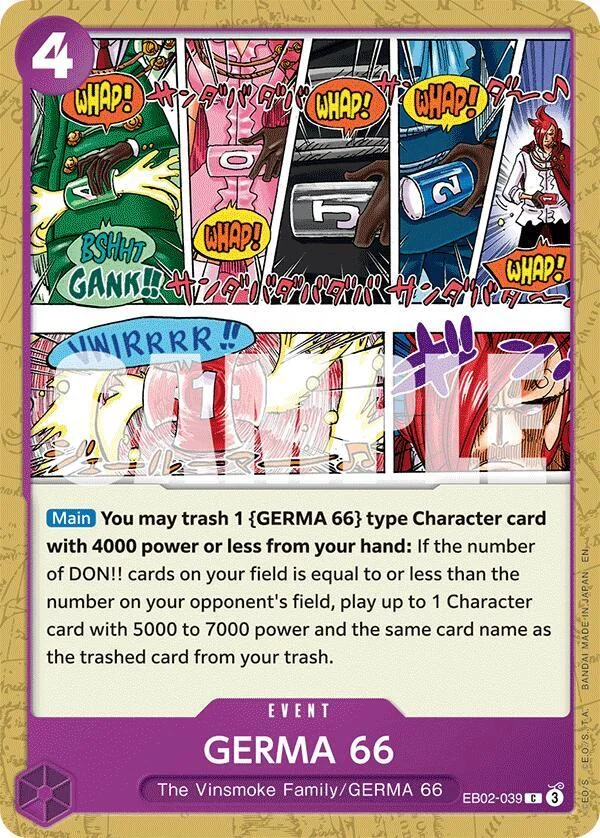 GERMA 66, Extra Booster: Anime 25th Collection EB02-039
