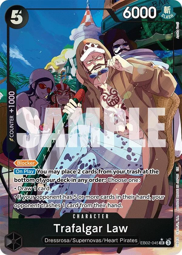 Trafalgar Law, Extra Booster: Anime 25th Collection EB02-045