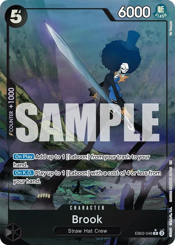 Brook, Extra Booster: Anime 25th Collection EB02-048