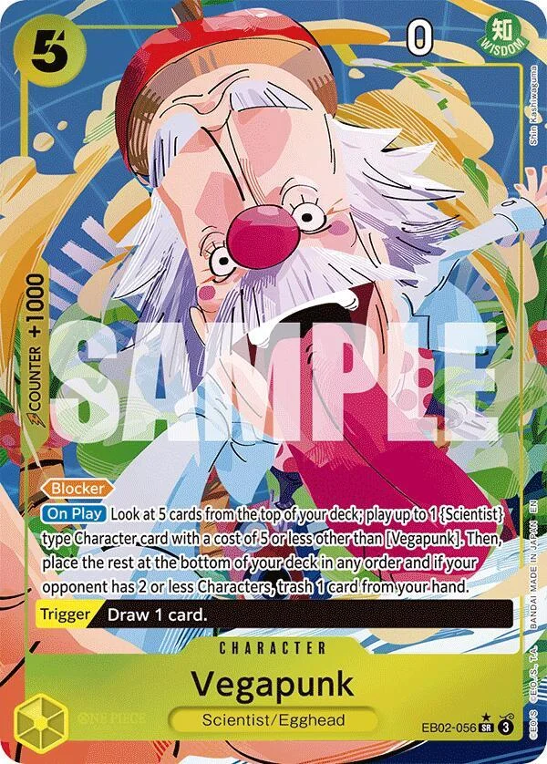 Vegapunk, Extra Booster: Anime 25th Collection EB02-056