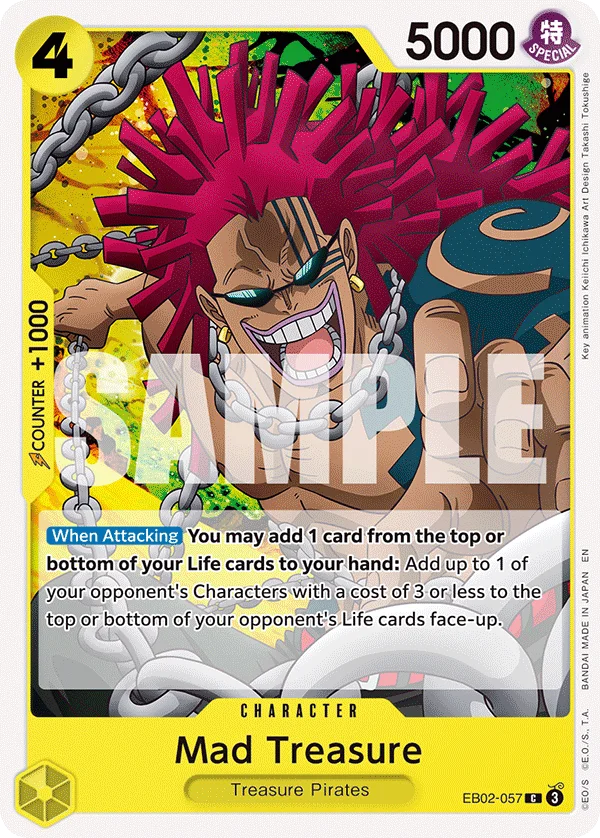 Mad Treasure, Extra Booster: Anime 25th Collection EB02-057