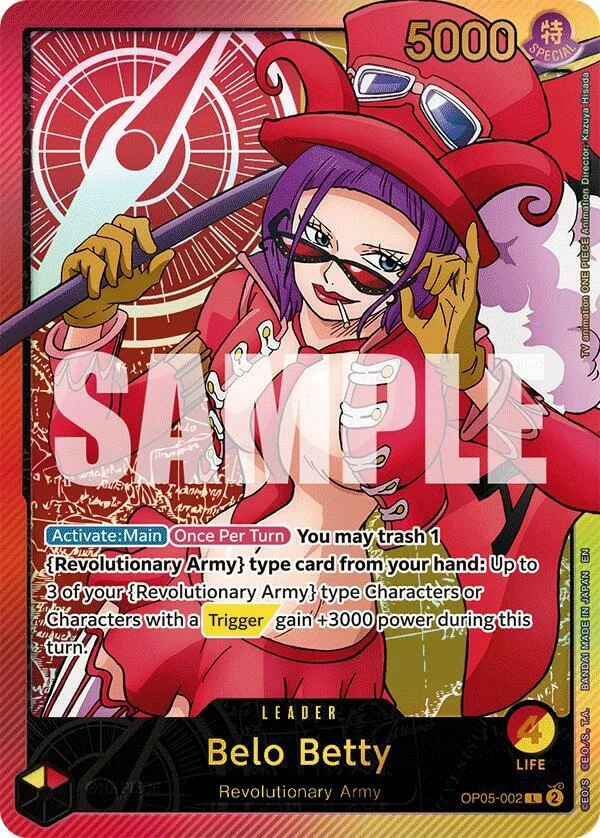 Belo Betty, Extra Booster: Anime 25th Collection OP05-002
