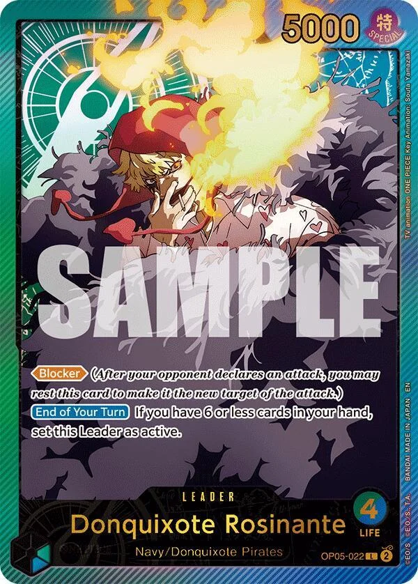 Donquixote Rosinante, Extra Booster: Anime 25th Collection OP05-022