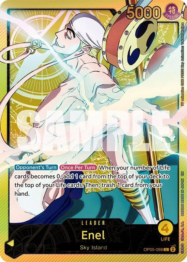 Enel, Extra Booster: Anime 25th Collection OP05-098