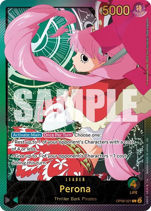 Perona, Extra Booster: Anime 25th Collection OP06-021