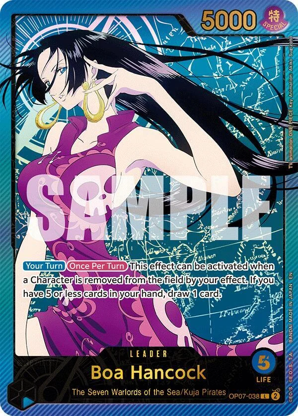 Boa Hancock, Extra Booster: Anime 25th Collection OP07-038