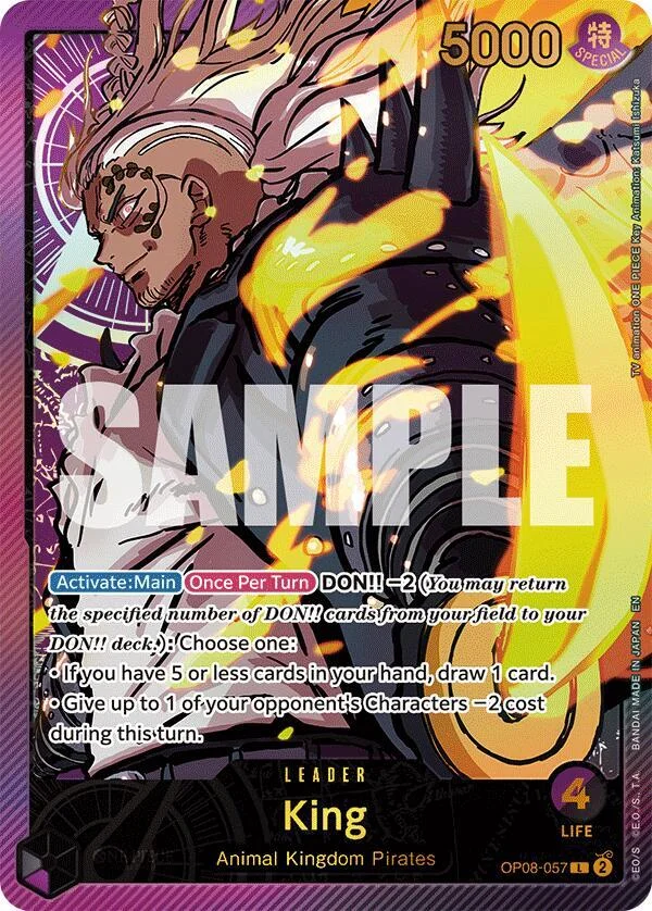 King, Extra Booster: Anime 25th Collection OP08-057