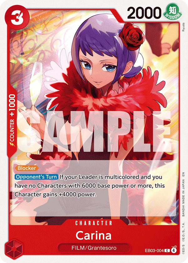 Carina, Extra Booster: One Piece Heroines Edition EB03-004