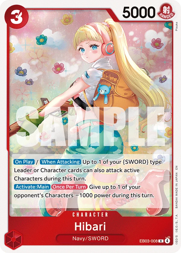 Hibari, Extra Booster: One Piece Heroines Edition EB03-008