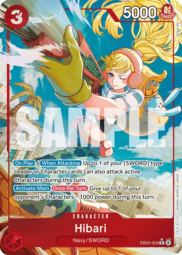 Hibari, Extra Booster: One Piece Heroines Edition EB03-008