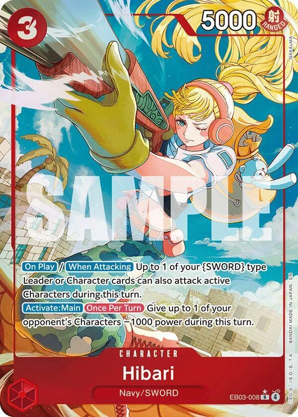 Hibari, Extra Booster: One Piece Heroines Edition EB03-008