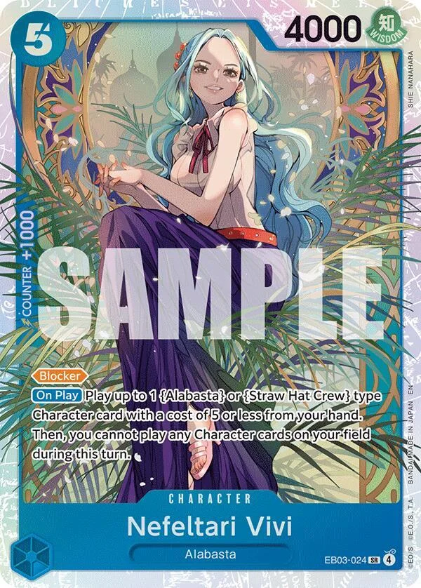 Nefeltari Vivi, Extra Booster: One Piece Heroines Edition EB03-024