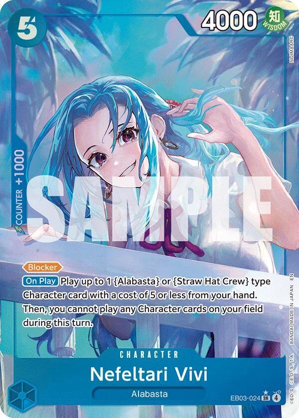 Nefeltari Vivi, Extra Booster: One Piece Heroines Edition EB03-024
