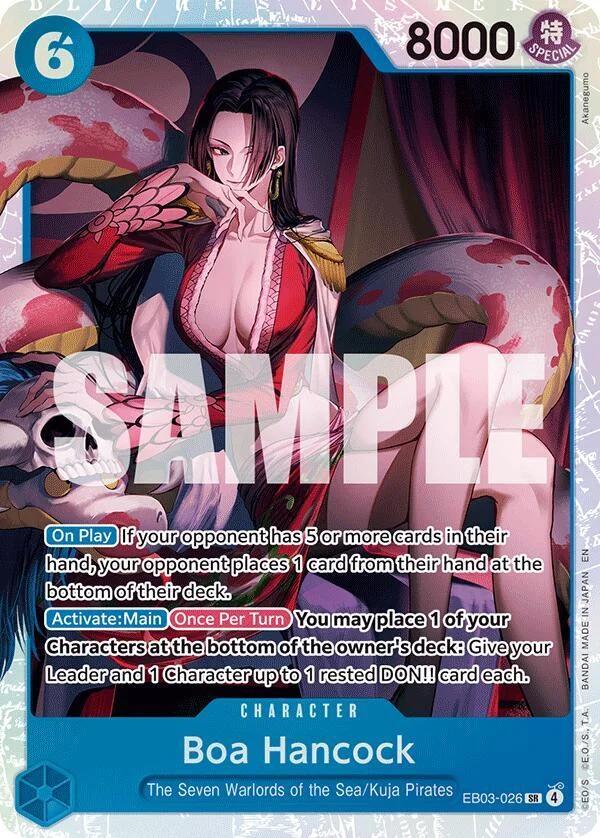 Boa Hancock, Extra Booster: One Piece Heroines Edition EB03-026