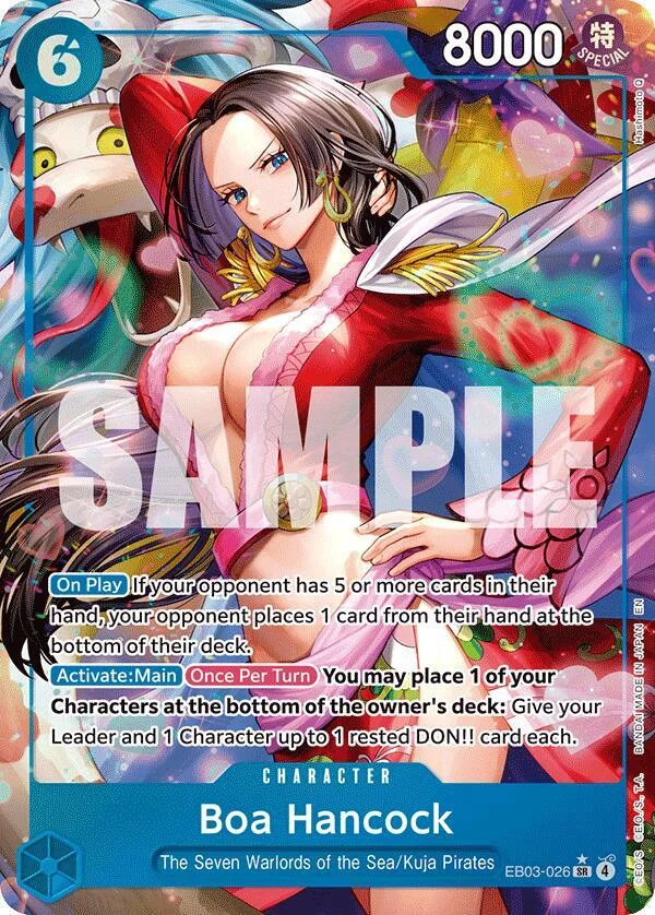 Boa Hancock, Extra Booster: One Piece Heroines Edition EB03-026