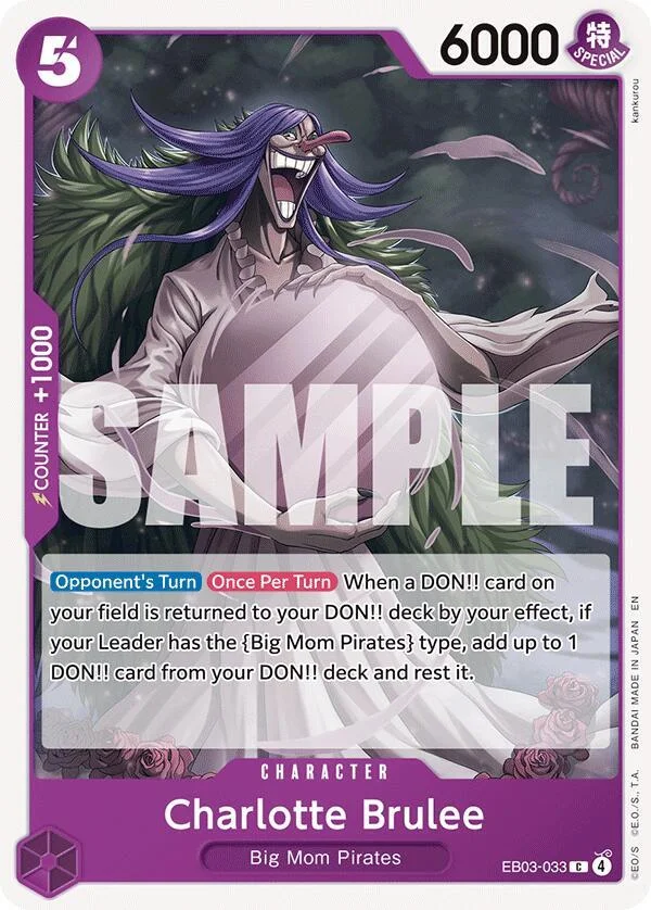 Charlotte Brulee, Extra Booster: One Piece Heroines Edition EB03-033