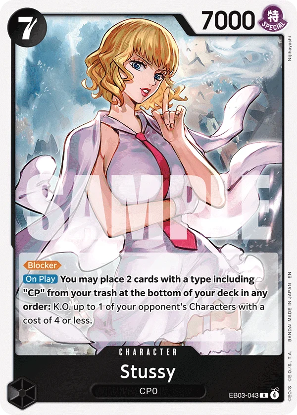 Stussy, Extra Booster: One Piece Heroines Edition EB03-043