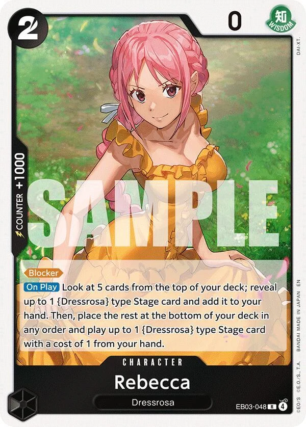 Rebecca, Extra Booster: One Piece Heroines Edition EB03-048