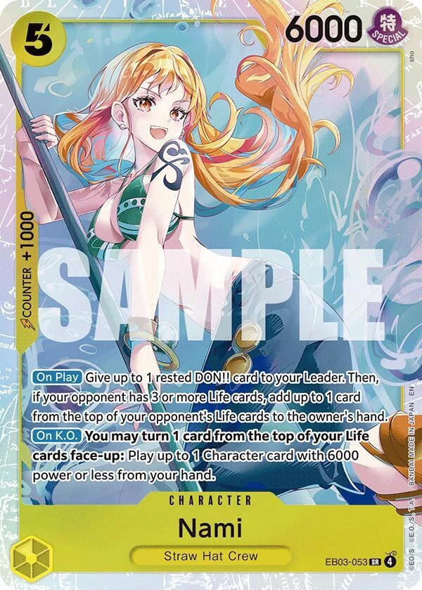Nami, Extra Booster: One Piece Heroines Edition EB03-053