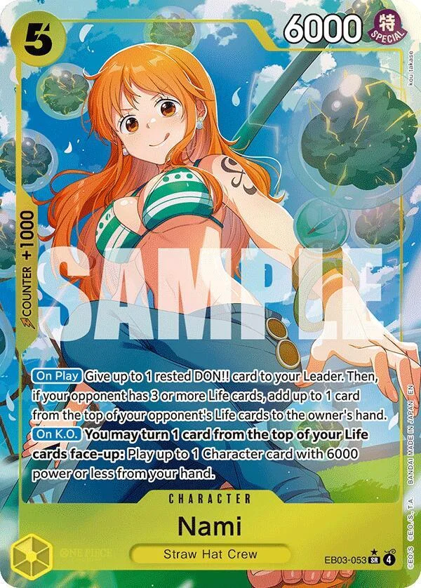 Nami, Extra Booster: One Piece Heroines Edition EB03-053