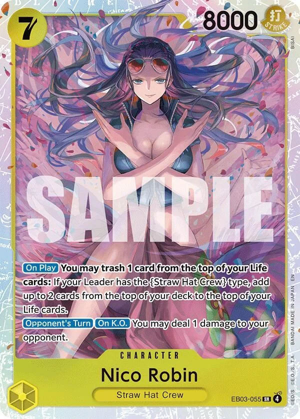 Nico Robin, Extra Booster: One Piece Heroines Edition EB03-055