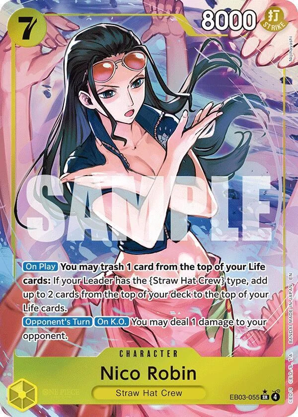 Nico Robin, Extra Booster: One Piece Heroines Edition EB03-055