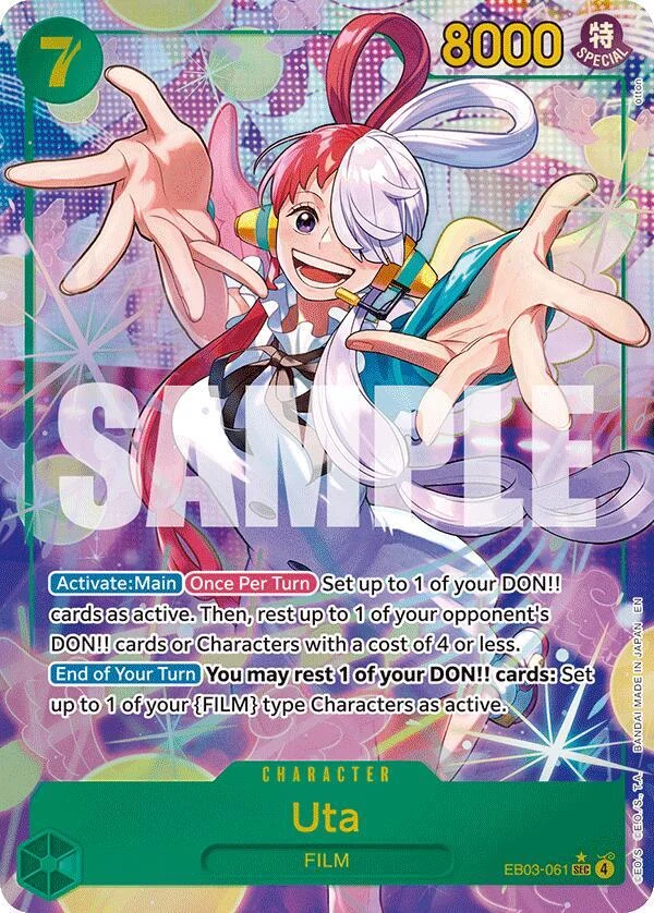 Uta, Extra Booster: One Piece Heroines Edition EB03-061