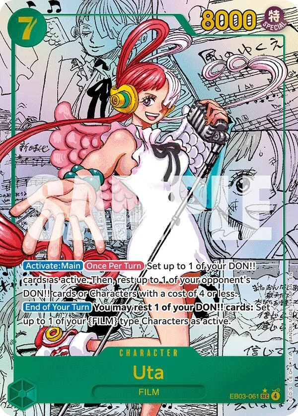 Uta, Extra Booster: One Piece Heroines Edition EB03-061