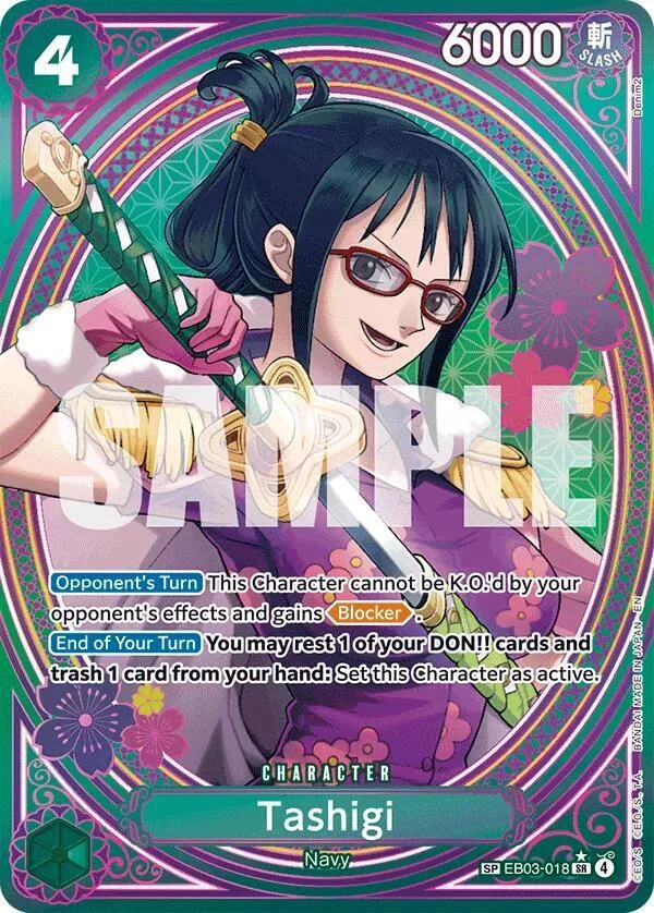 Tashigi, Extra Booster: One Piece Heroines Edition EB03-018