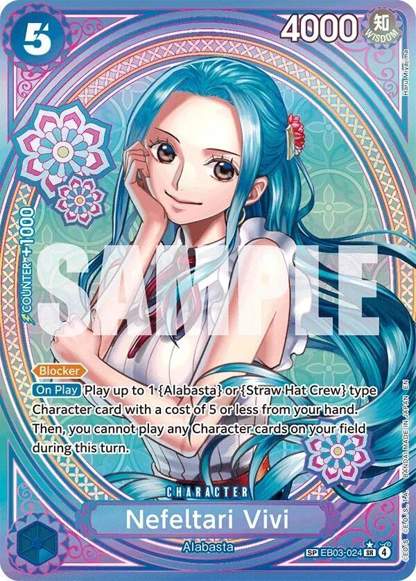 Nefeltari Vivi, Extra Booster: One Piece Heroines Edition EB03-024