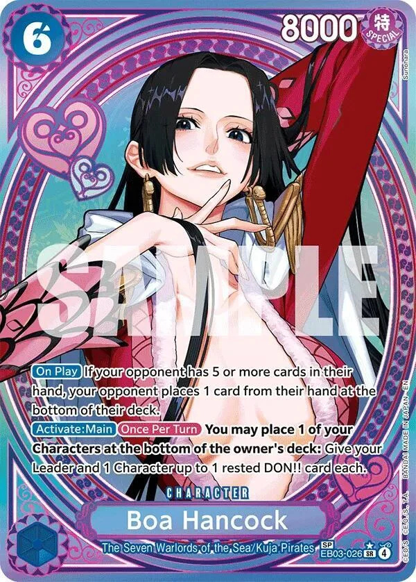Boa Hancock, Extra Booster: One Piece Heroines Edition EB03-026
