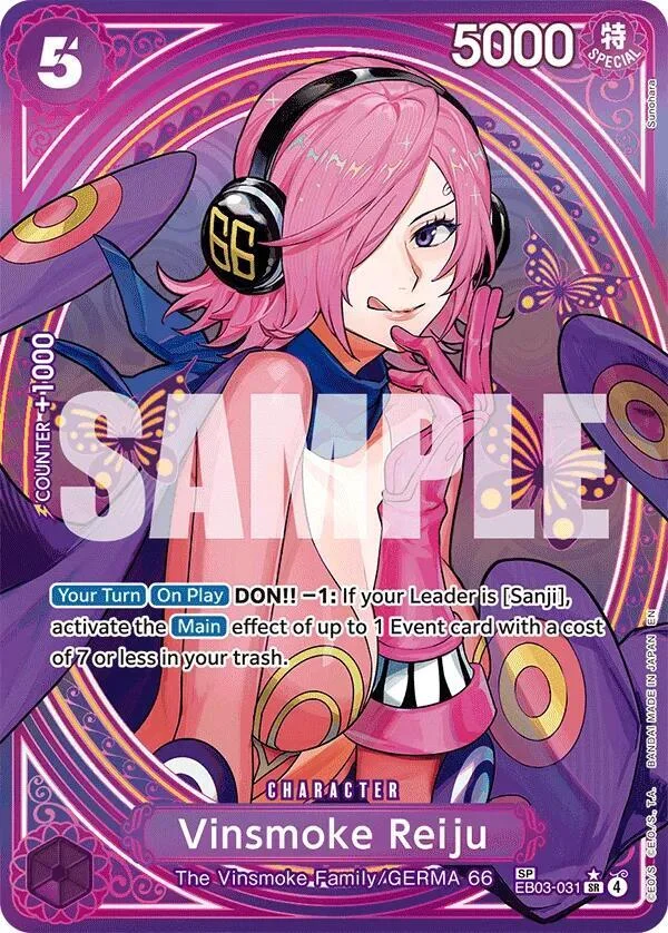 Vinsmoke Reiju, Extra Booster: One Piece Heroines Edition EB03-031