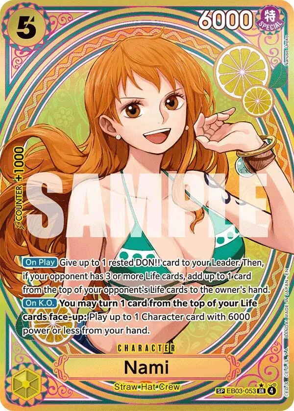 Nami, Extra Booster: One Piece Heroines Edition EB03-053