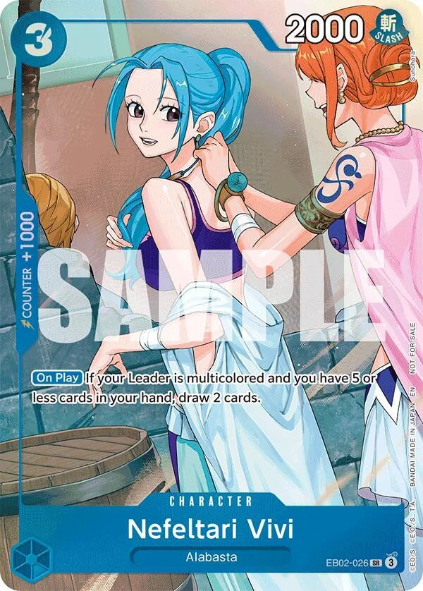Nefeltari Vivi, Extra Booster: One Piece Heroines Edition EB02-026
