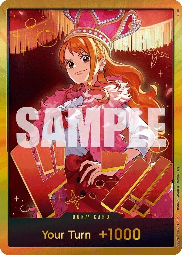 DON!! Card, Extra Booster: One Piece Heroines Edition DON!!