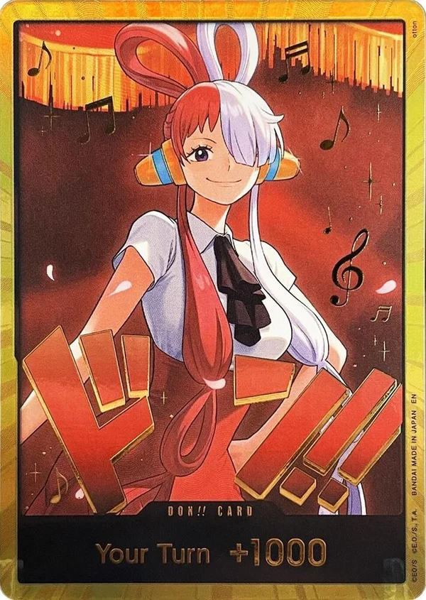 DON!! Card, Extra Booster: One Piece Heroines Edition DON!!