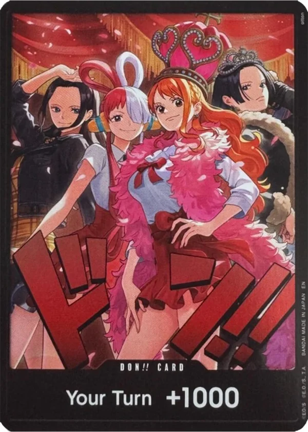 DON!! Card, Extra Booster: One Piece Heroines Edition DON!!