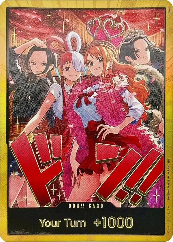 DON!! Card, Extra Booster: One Piece Heroines Edition DON!!