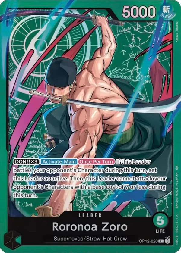 Roronoa Zoro, Learn Together Deck Set OP12-020