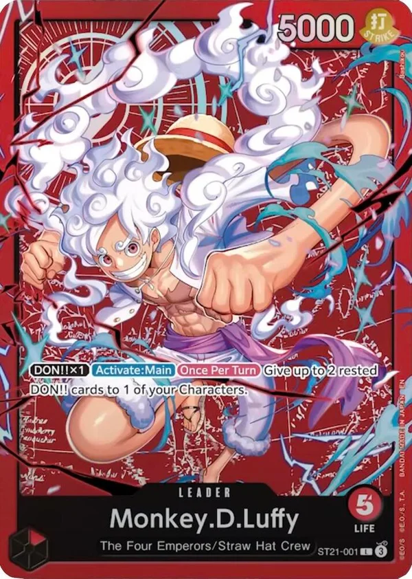 Monkey.D.Luffy, Learn Together Deck Set ST21-001
