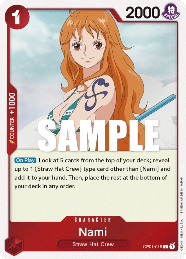 Nami, Learn Together Deck Set OP01-016
