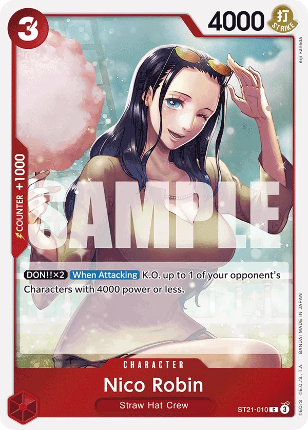 Nico Robin, Learn Together Deck Set ST21-010