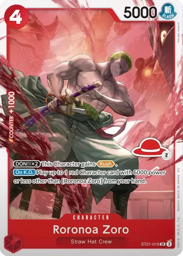 Roronoa Zoro, Learn Together Deck Set ST21-015