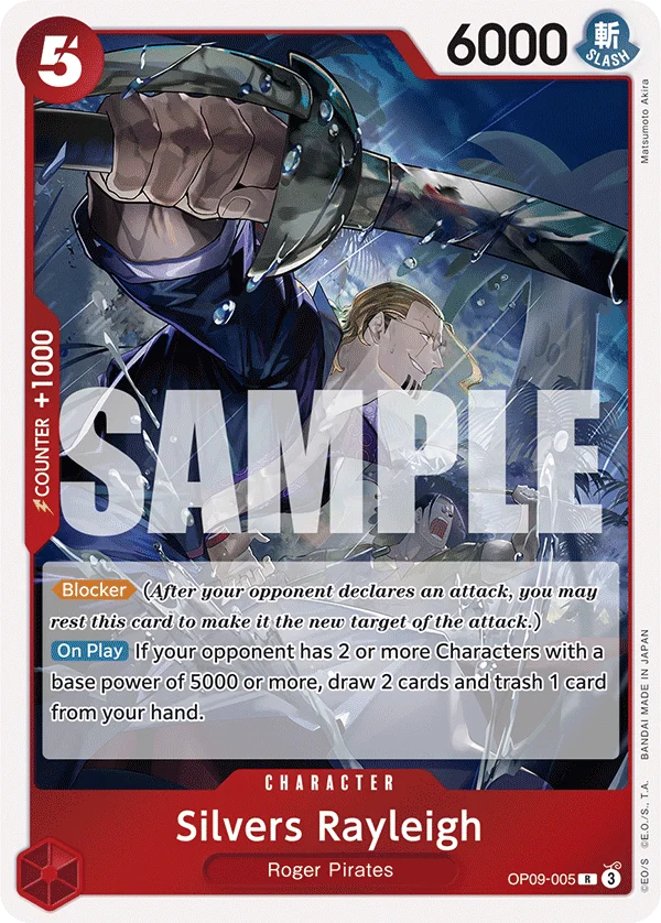 Silvers Rayleigh, Learn Together Deck Set OP09-005