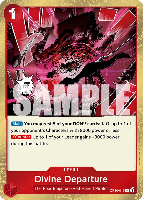 Divine Departure, Learn Together Deck Set OP10-019