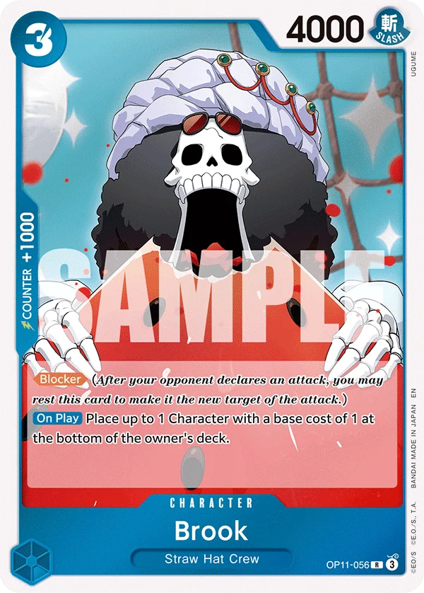 Brook, Learn Together Deck Set OP11-056