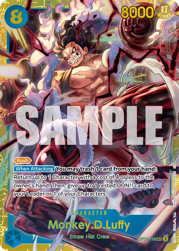 Monkey.D.Luffy, Learn Together Deck Set OP11-118