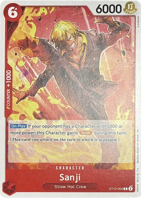 Sanji, Learn Together Deck Set ST10-004